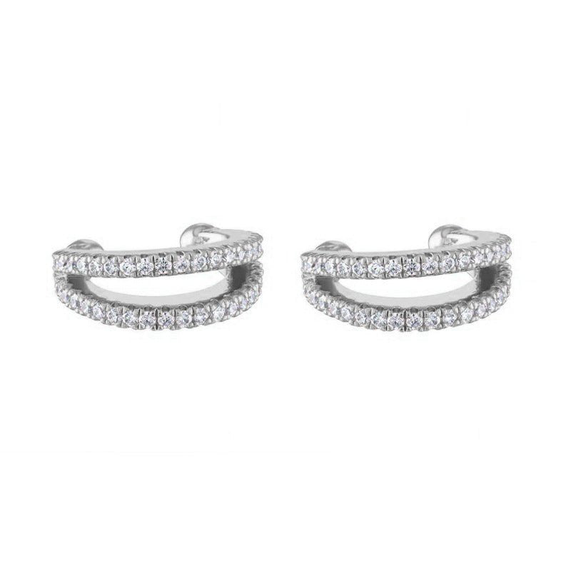 Crystal Tassel Petal Earrings - Velvette Muse